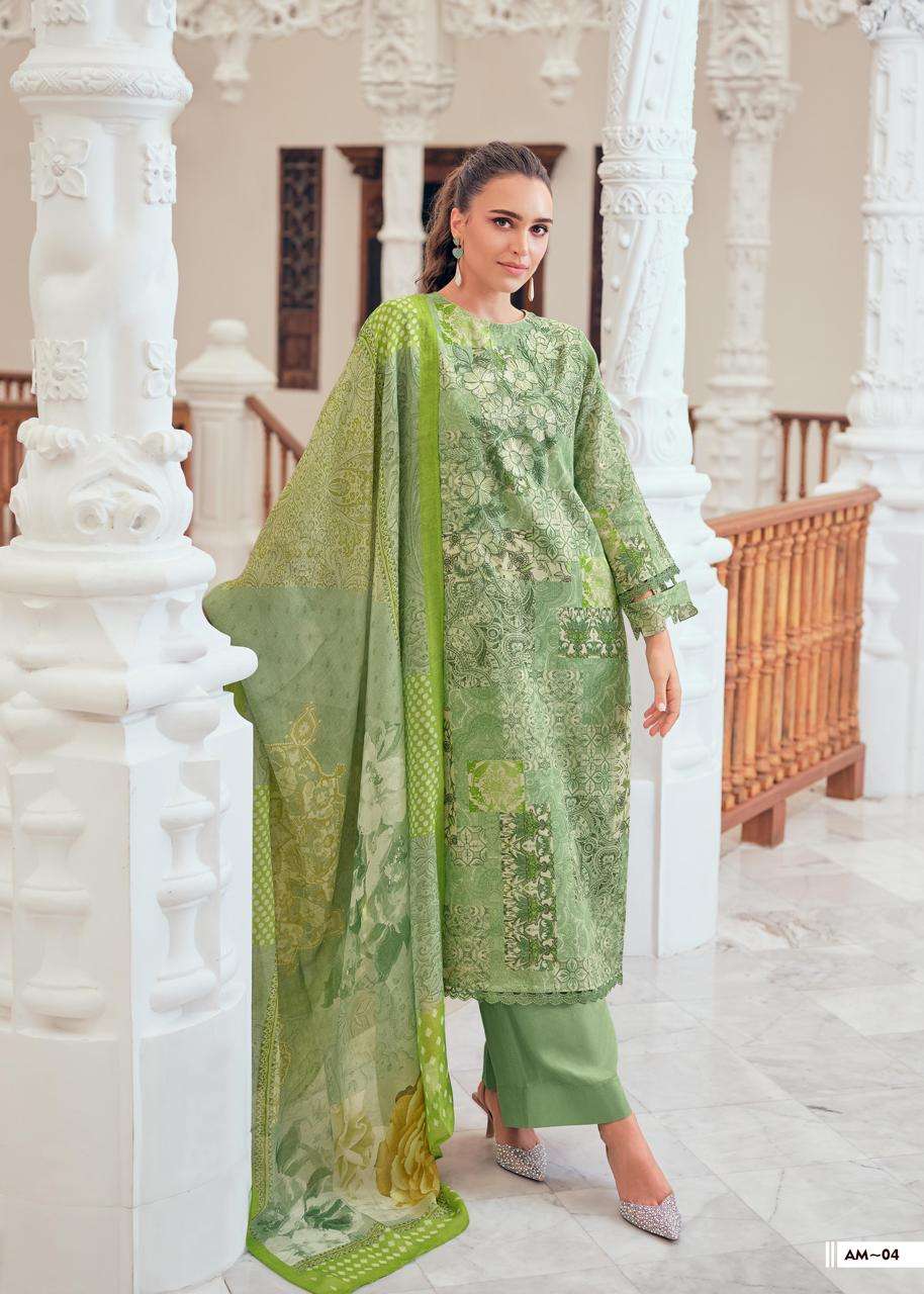 stylish cotton suit designed